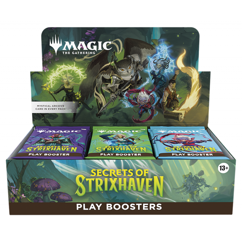 Boite de boosters de jeu de Les Secrets de Strixhaven