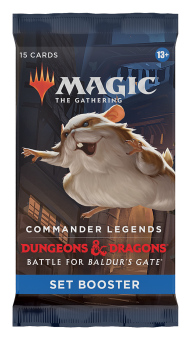 Commander Legends: Battle for Baldur's Gate - Set Booster Display (18 Set Boosters)