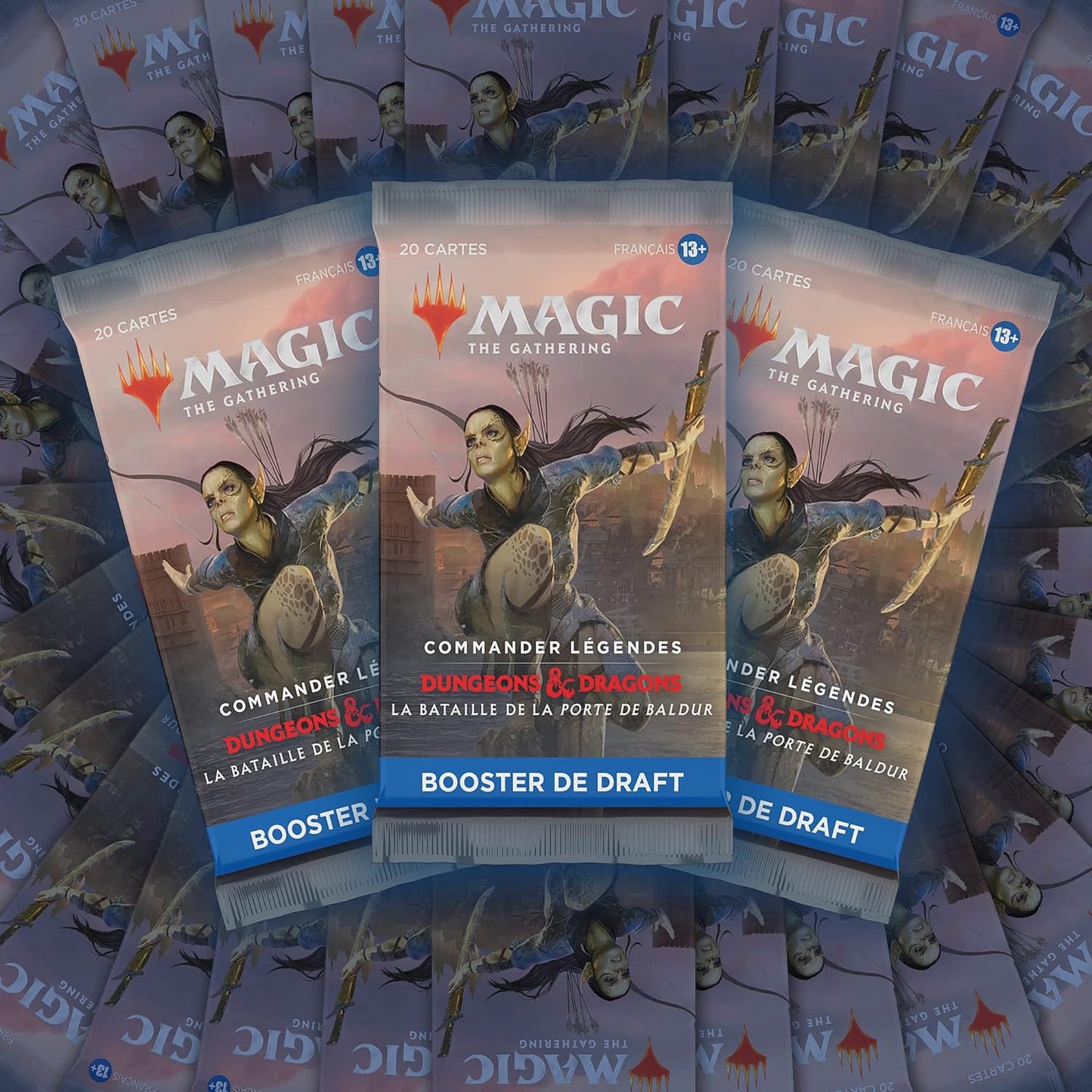 Boite de boosters de draft de Commander Légendes : la bataille de la Porte de Baldur