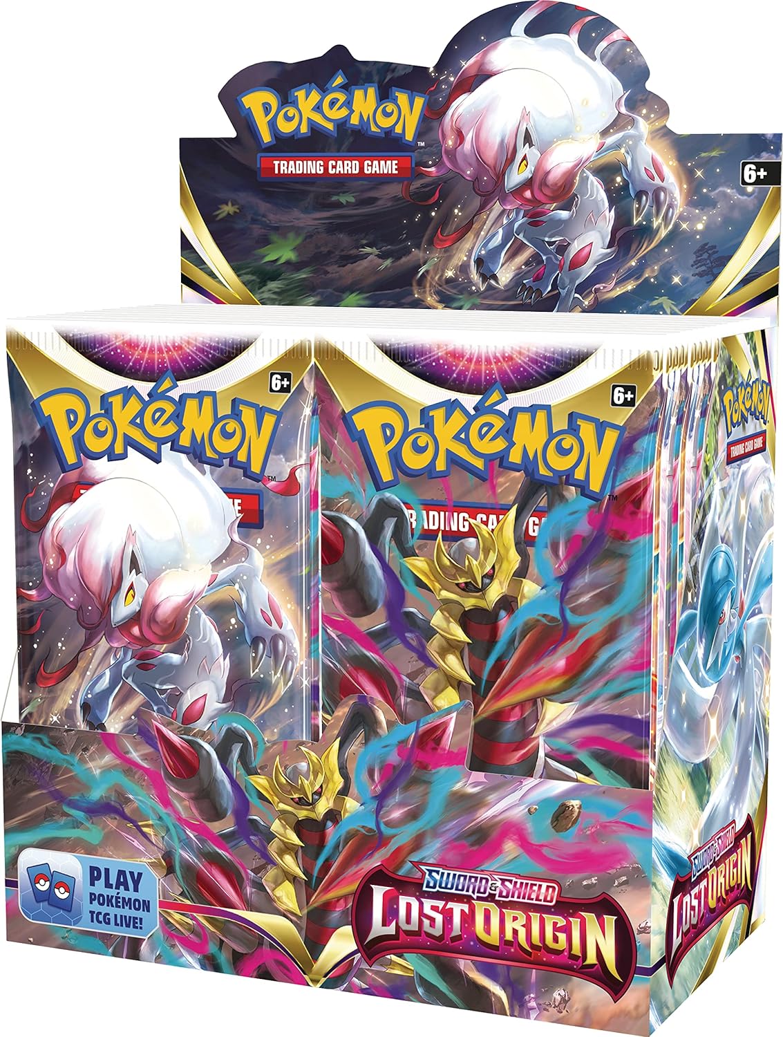 Pokémon- Épée et Bouclier-Origine Perdue Boîte de présentation Booster (36 Paquets), 182-86055